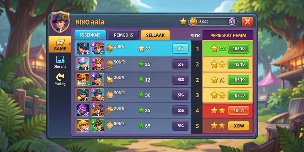 Tampilan awal yang memikat dan intuitif.