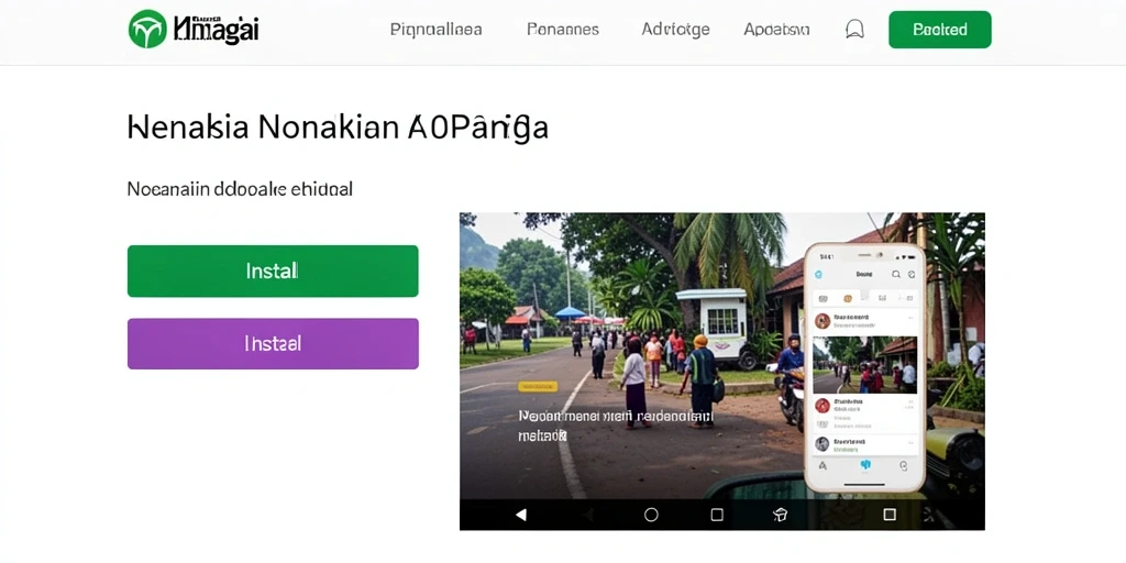 Tampilan antarmuka yang sederhana dan menarik.