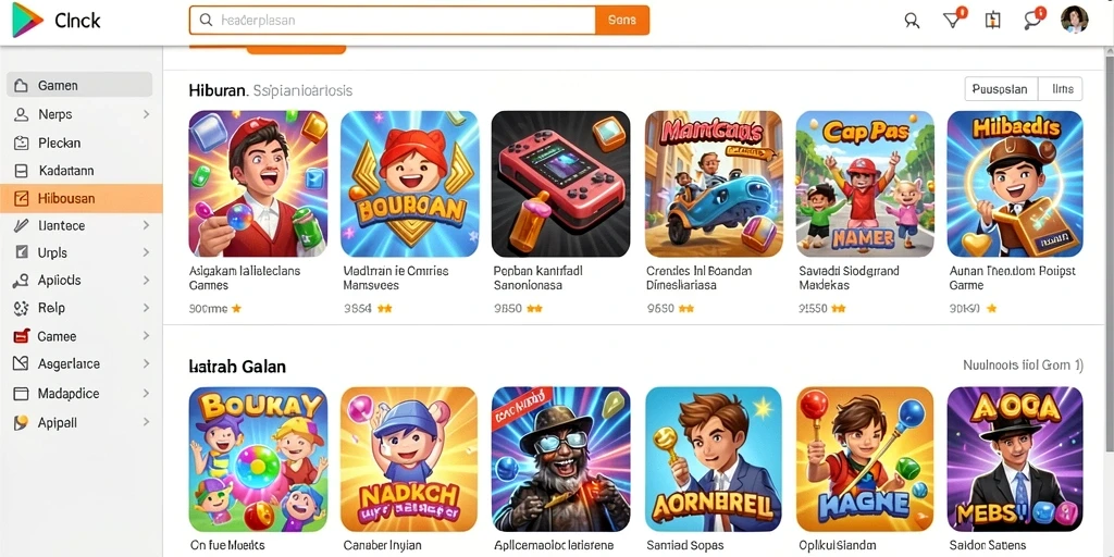 Tampilan antarmuka yang menarik dan modern.