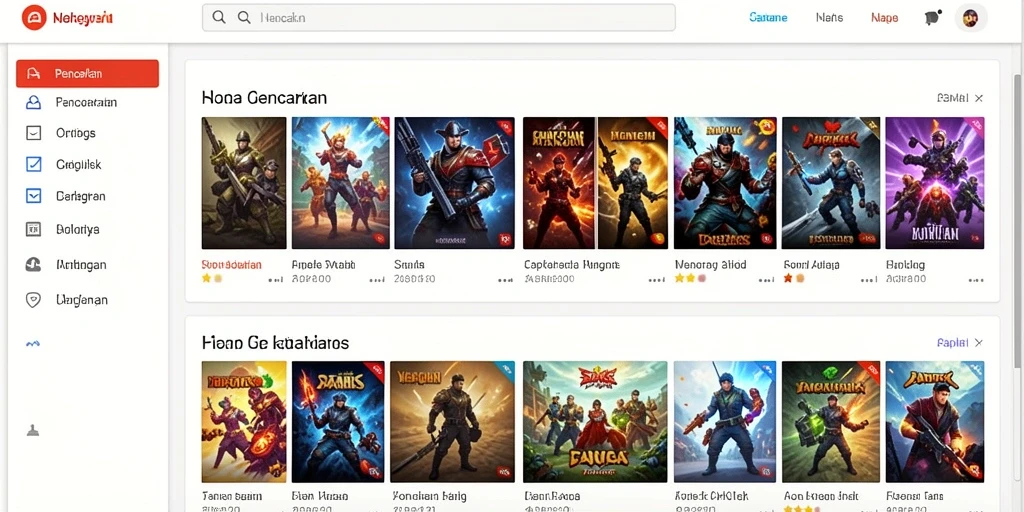 Tampilan menarik dan antarmuka pengguna yang sederhana.