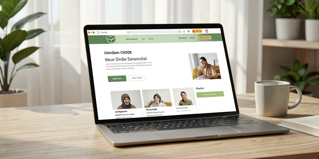 Tampilan antarmuka yang user-friendly.