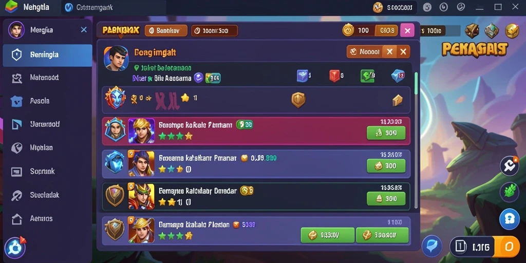 Tampilan antarmuka yang menarik dan user-friendly.