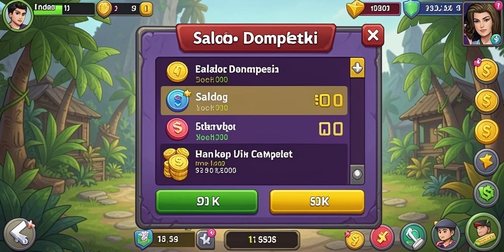 Screenshot menampilkan mode permainan yang menarik.