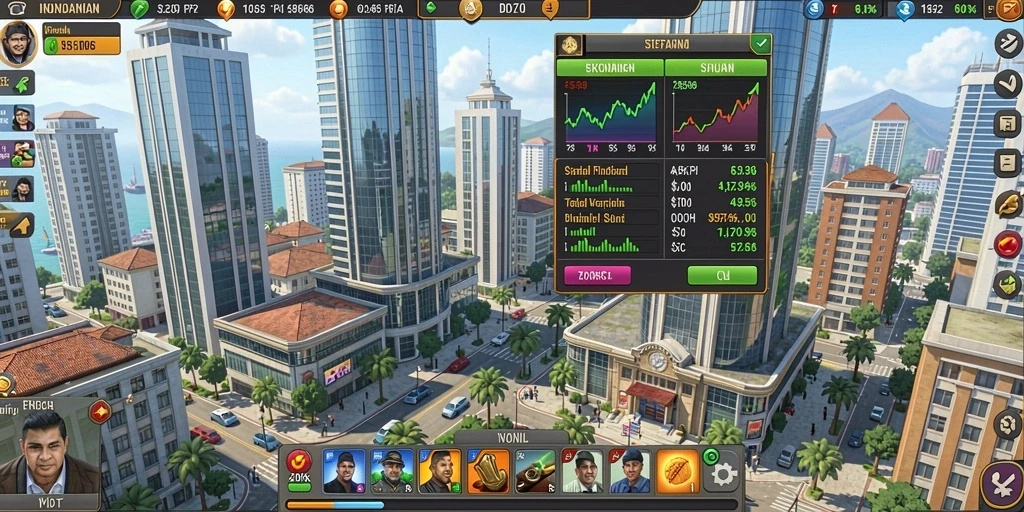 Screenshot 1: Menampilkan karakter utama dalam aksi.