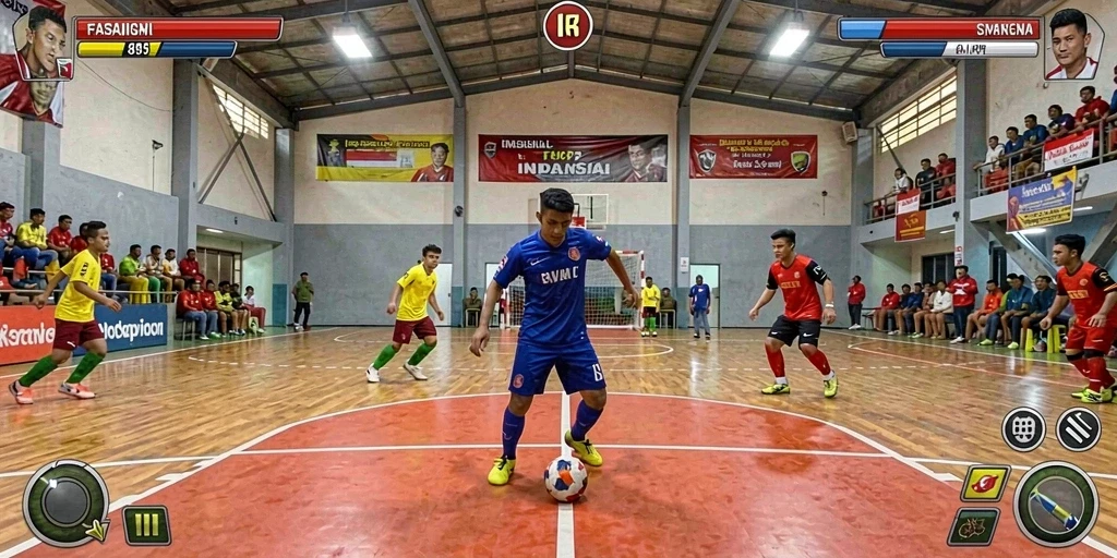 Tampilan antarmuka yang user-friendly.