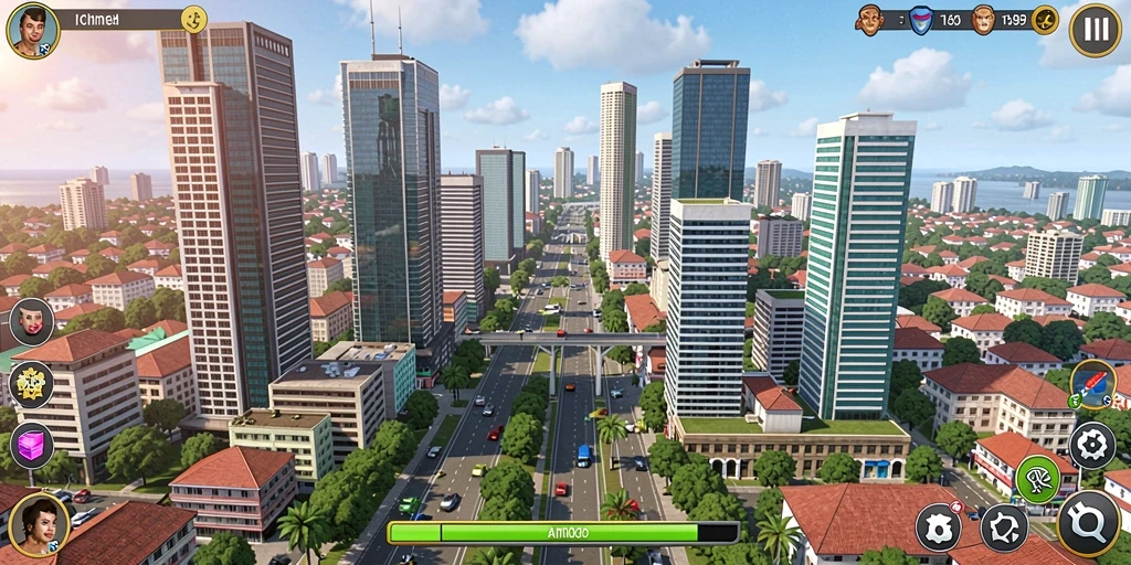 Tangkapan layar menampilkan grafik yang menawan dan gameplay seru.