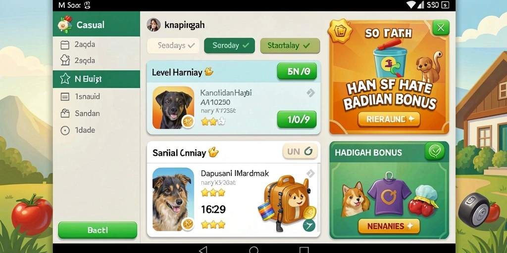 Tampilan antarmuka yang menarik dan mudah dinavigasi.