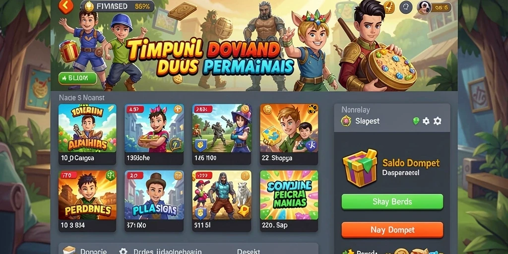 Tampilan antarmuka yang menarik dan user-friendly.
