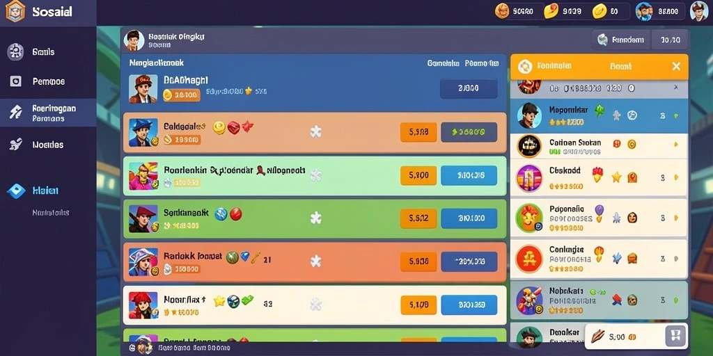 Tampilan awal permainan yang menarik dan intuitif.