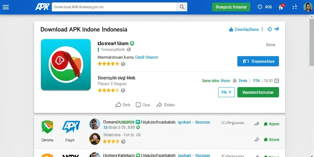 Tampilan antarmuka yang modern dan menarik.